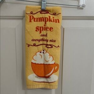 JCPenney Home Pumpkin Spice Kitchen Towel